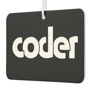 Coder Air Freshener Autolufterfrischer