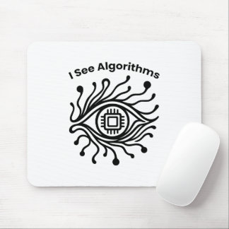 Coder Gift – Tech Eye Design – Mouse Pad Mousepad