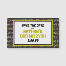 Coder-Party Speichern Sie das Date Magnet (klein)