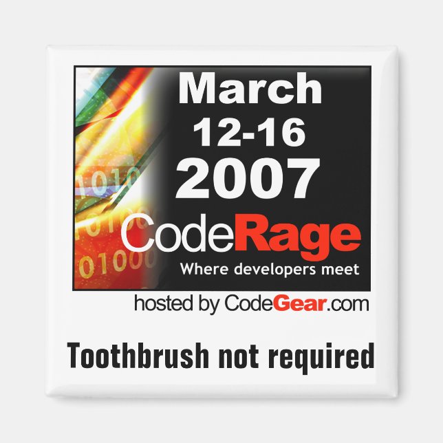 CodeRage Magnet (Vorne)