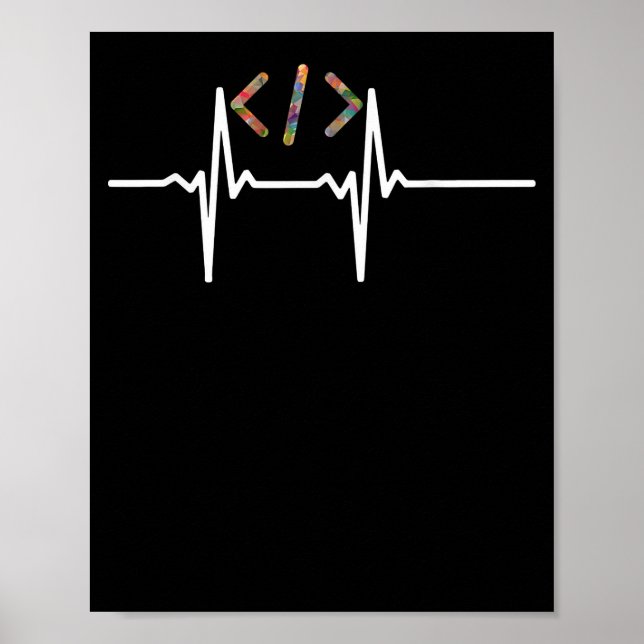 Coders Funny | Coding für Computersoftware Poster (Vorne)