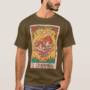Codescore ästhetische Pilzkarte Tarot Fairycor T-Shirt
