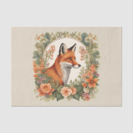 Codescore-Fox-Dekoupage Seidenpapier