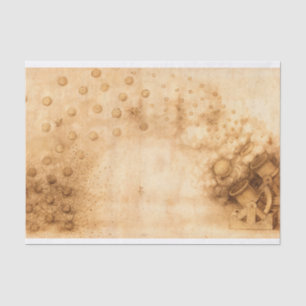 Codex Atlanticus, Kanonen, die explosive Bomben sc Seidenpapier