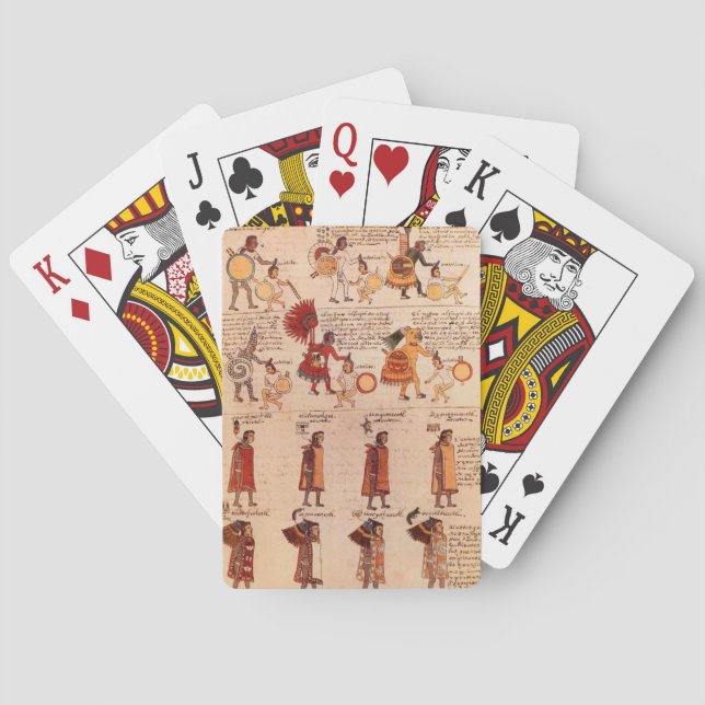 Codex Mendoa Spielkarten (Rückseite)
