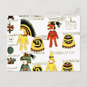 Codex Mendoza Postkarte