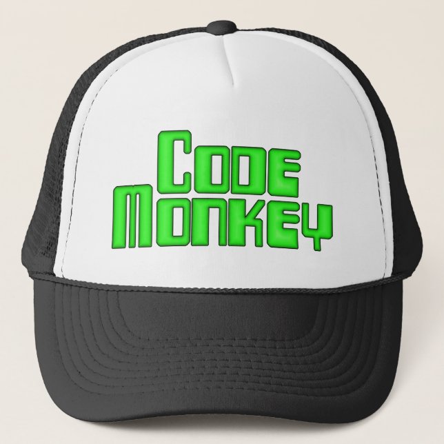 Codez le casquette de singe (Devant)