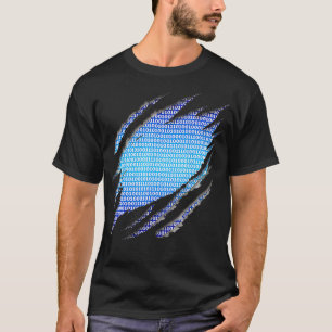Codieren des Computers mit dem Software-Coder T-Shirt