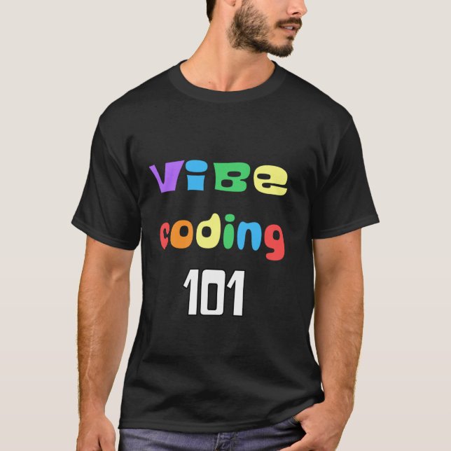 Codierung 101 für Coder, die eine Affinität für KI T-Shirt (Vorderseite)
