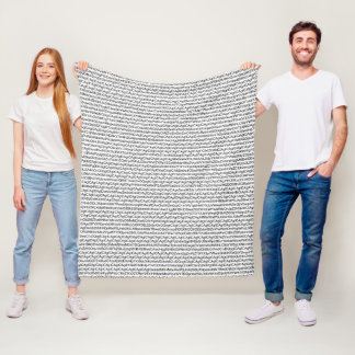 Codierung Fleecedecke