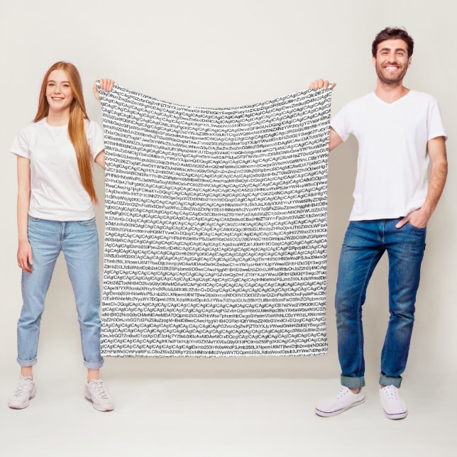 Codierung Fleecedecke (Beispiel)