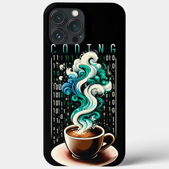 Coding & Coffee: Technischer Enthusiast's Dream Ar Case-Mate iPhone Hülle (Rückseite)