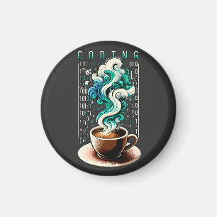 Coding & Coffee: Technischer Enthusiast's Dream Ar Magnet