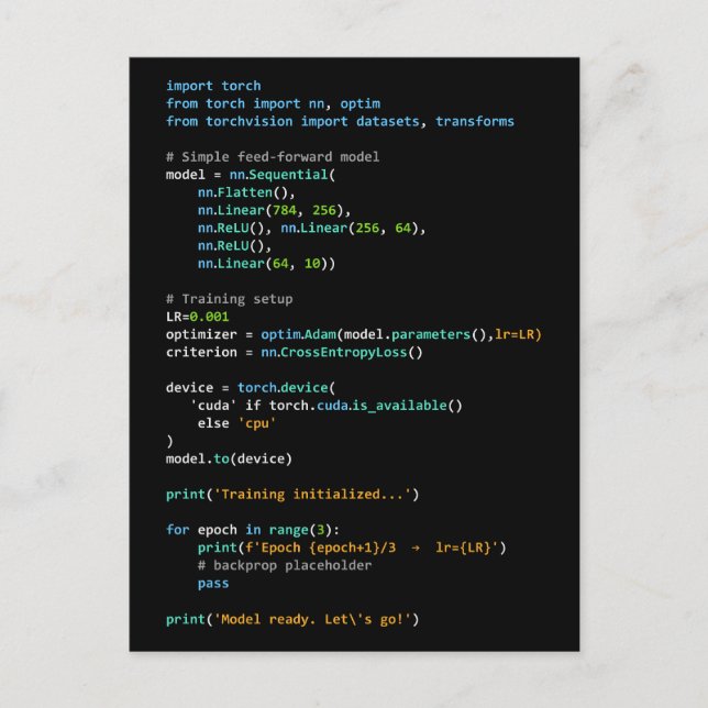 Coding Humor - Developer Logic and Tech Life Postkarte (Vorderseite)