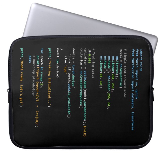 Coding Humor - Entwicklerlogik und Tech-Leben Laptopschutzhülle (Vorderseite)