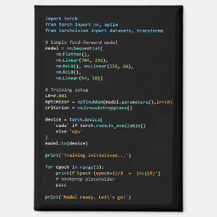 Coding Humor - Entwicklerlogik und Tech-Leben Magnet