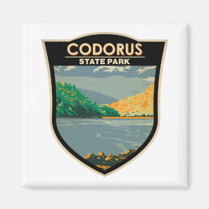 Codorus Staat Park Pennsylvania Abzeichen Magnet