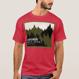 Codorus Staat Park Pennsylvania Wald Sunrise T-Shirt