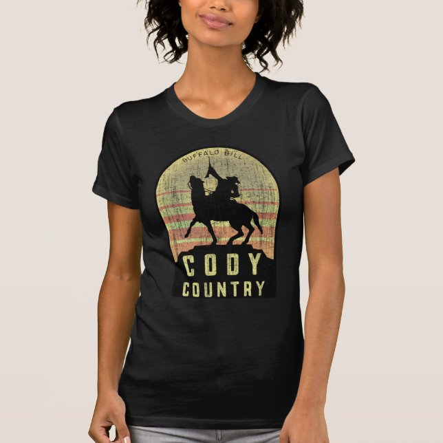 Cody Land Wyoming T-Shirt (Vorderseite)
