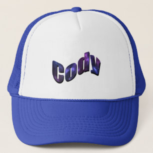 Cody, Name, Logo, Truckerkappe