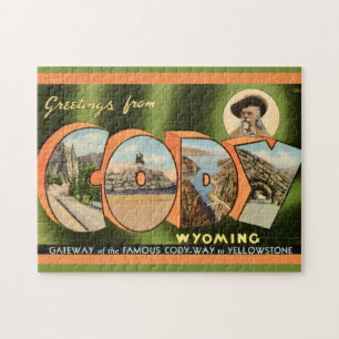 Cody Wyoming 11x14 Postkarte