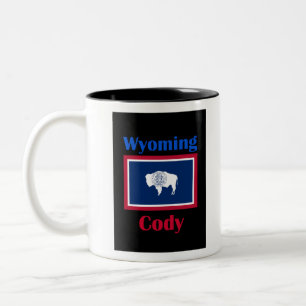 Cody Wyoming Zweifarbige Tasse