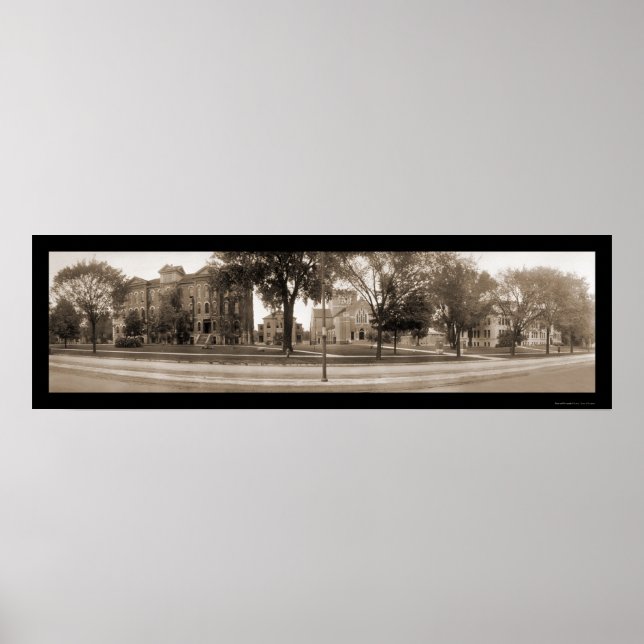 Coe College IA Photo 1914 Poster (Vorne)