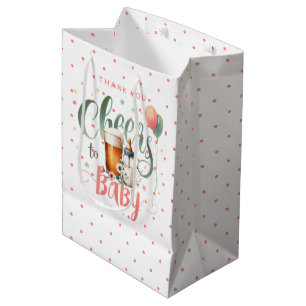 COED Chef to Baby ist Bierbrauen Flaschen Verpacku Mittlere Geschenktüte