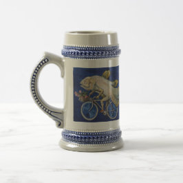 Coelacanth, GETRÄNK WIE A FISHON ein FAHRRAD Bierglas