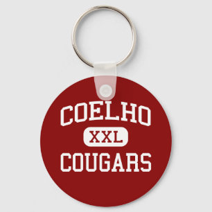 Coelho - Cougars - Mittel - Attleboro Schlüsselanhänger