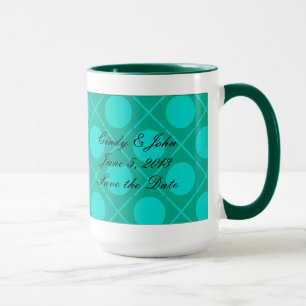 Coeur accroupies et baisers XOXO Photo Mug personn