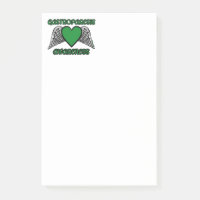 Coeur/ailes...Gastroparesis Post-it Notes