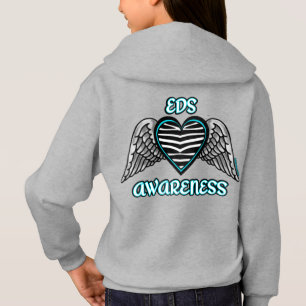 Coeur/ailes...Sweat - shirt à capuche EDS