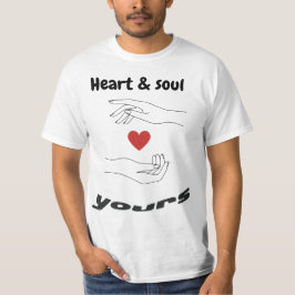Coeur & âme Votre T-shirt Inspiré pour hommes