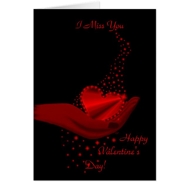 Coeur arc-en-ciel en main avec étoiles (Devant)