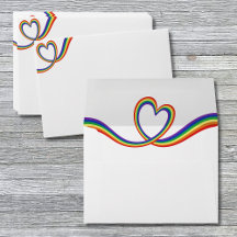 Coeur arc-en-ciel LGBTQ
