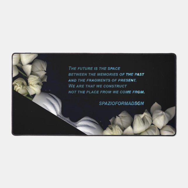 "Coeur blanc en noir de la lune" & Futur (Recto)