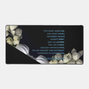 "Cœur blanc en noir de lune" & Doute