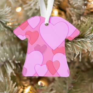 Coeur brillant Valentine arrière - plan rose en cé
