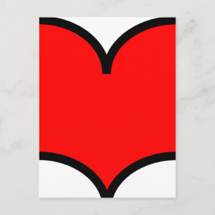 Coeur - Carte postale