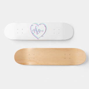 Coeur Check Skateboard Deck