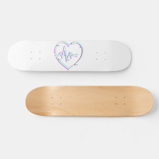 Coeur Check Skateboard Deck