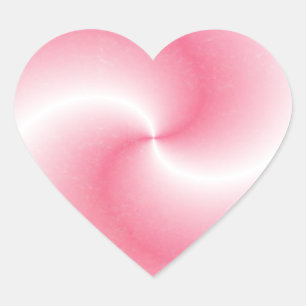 Cœur Coeur rose - Sticker