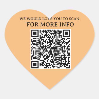 Cœur Connexion de coeur : Sticker de code QR profession