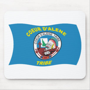 Coeur d'Alene Flag-Mauspad Mousepad