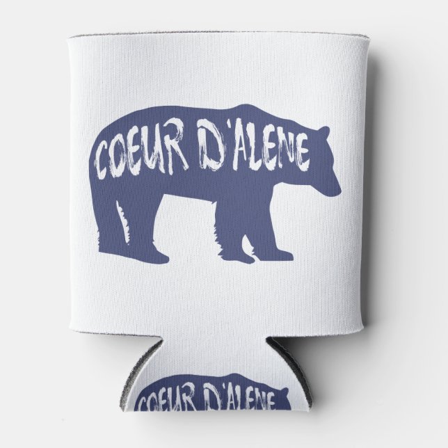 Coeur d'Alene Idaho Bear Dosenkühler (Vorderseite)