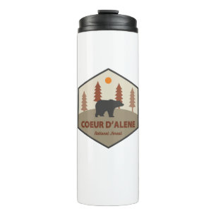 Coeur D'Alene Nationalforst Bär Thermosbecher