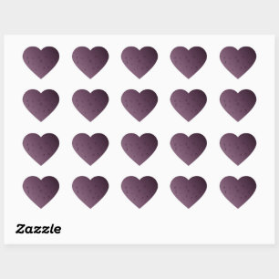 Cœur Dark Ombre Musical Notes Sticker Coeur