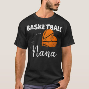 Coeur de basket-ball mignon T-shirt de basket-ball