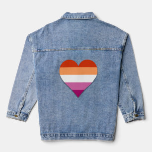Coeur de fierté lesbienne